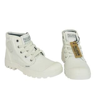 Palladium Pampa Hi Star White Boots Women’s 7 New - NIB